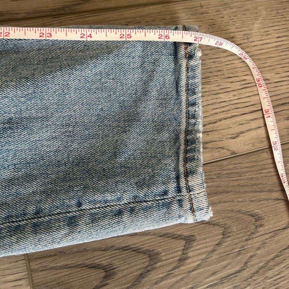 Denim Forum Yoko Mid Rise Skinny Jeans Size 27 28L Organic Cotton - Picture 12 of 12